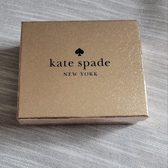 NWT Black Glitter Slim Wallet Card with Gift Box - Picture 5 of 5